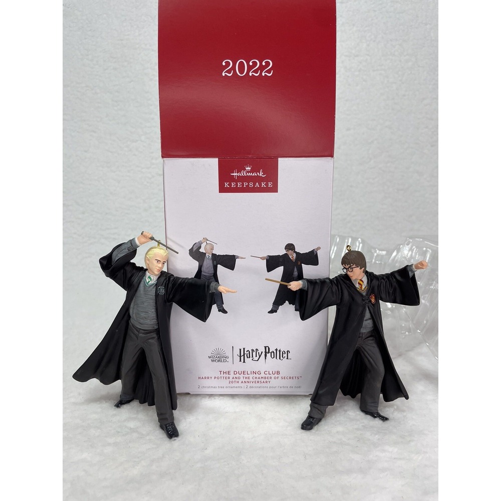 Hallmark Keepsake 2022 The Dueling Club Harry Potter Chamber of Secrets Ornament - Picture 2 of 8